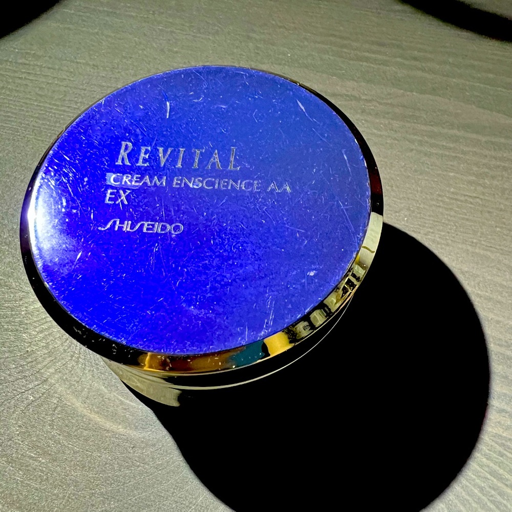 Shiseido Revital Cream Enscience  AA EX empty jar